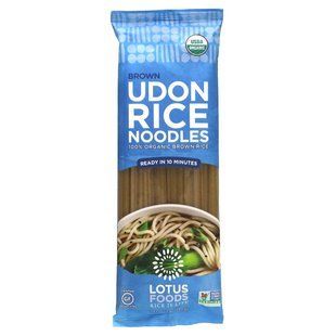 Lotus Foods, Brown Udon Rice Noodles, 8 oz (227 g) купить в Киеве и Украине