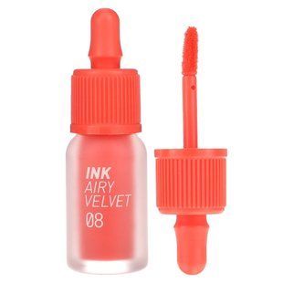 Peripera, Ink Airy Velvet Lip Tint, 08 Pretty Orange Pink, 0.14 oz (4 g) купить в Киеве и Украине
