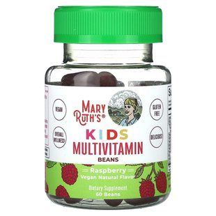 MaryRuth's, Kids, Multivitamin Beans, Raspberry, 60 Beans купить в Киеве и Украине