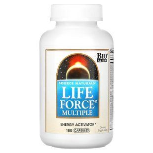 Мультивитамины Source Naturals (Life Force) 180 капсул купить в Киеве и Украине