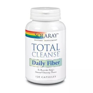 Complete Cleanse Solaray (Total Cleanse Daily Fiber) 120 capsules