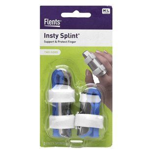 Flents, Insty Splint, Two-Sided Finger Splint, M, L Combo, 2 Count купить в Киеве и Украине