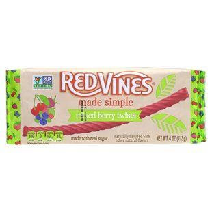 Red Vines, Солодка, смесь ягод, 4 унции (113 г) купить в Киеве и Украине