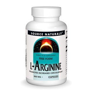 Аргинин Source Naturals (L-Arginine) 500 мг, 50 таблеток купить в Киеве и Украине