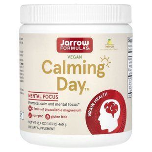 Jarrow Formulas, Calming Day, лимон, 16,4 унции (465 г) купить в Киеве и Украине