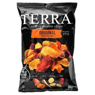 Terra, Real Vegetable Chips, Original With Sea Salt, 5 oz (141 g) купить в Киеве и Украине