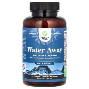 Nature's Craft, Water Away, Maximum Strength , 90 Capsules купить в Киеве и Украине