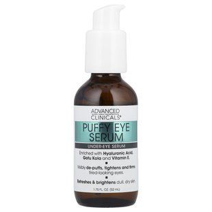 Advanced Clinicals, Eye Serum for Puffy Eyes, Professional Corrective Serum, 1.75 fluid ounces (52 ml)