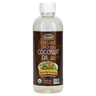 Кокосовое масло жидкое Now Foods (Coconut Oil) 473 мл купить в Киеве и Украине
