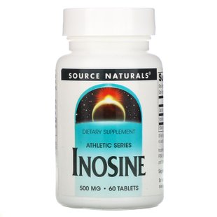 Инозин Source Naturals (Inosine) 500 мг 60 таблеток купить в Киеве и Украине