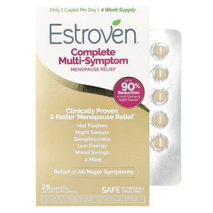 Полное облегчение менопаузы, Complete Menopause Relief, Estroven, 28 таблеток купить в Киеве и Украине