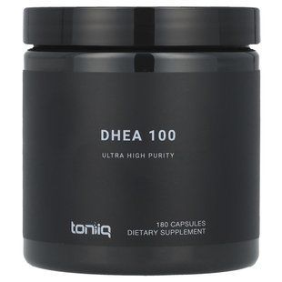 Toniiq, DHEA 100, 180 Capsules (100 mg per Capsule) купить в Киеве и Украине