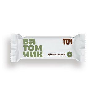 TOM peanut butter, Батомчик фісташковий, 45 g купить в Киеве и Украине