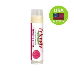 Органічний бальзам для губ Friendly Organic малина 4,25 гр