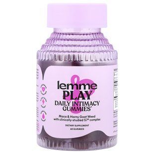 Lemme, Play, жевательные таблетки для ежедневной гигиены, со вкусом вишни, 60 жевательных таблеток купить в Киеве и Украине