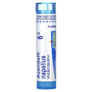 Аконіт клобучковий 6C, Boiron, Single Remedies, прибл 80 гранул