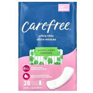 Carefree, Ultra Thin, Super Long, 28 Pads купить в Киеве и Украине