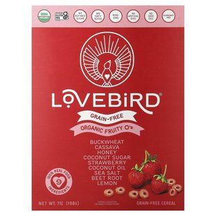 Lovebird, органические беззерновые хлопья с фруктами, 198 г (7 унций) купить в Киеве и Украине