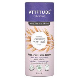 ATTITUDE, Oatmeal Sensitive Natural Care, Deodorant, Chamomile, 3 oz ( 85 g) купить в Киеве и Украине