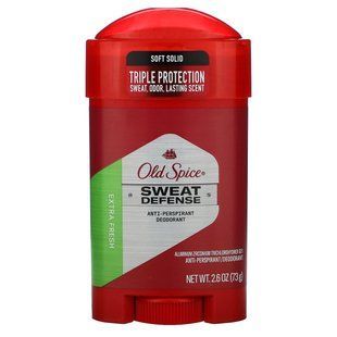 Дезодорант-антиперспірант, Anti-Perspirant Deodorant, Soft Solid, Extra Fresh, Old Spice, 73 г