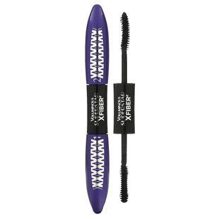 Mascara for eyelashes Voluminous X Fiber, shade 213 coal-black, LOreal, 13 ml.