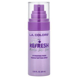 L.A. Colors, Set + Refresh, спрей для фиксации макияжа, css339, увлажняющий, 60 мл (2,03 жидк. унции) купить в Киеве и Украине