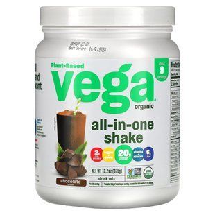 Веганський коктейль Vega (Vega One All-In-One Shake) 375 г з шоколадним смаком
