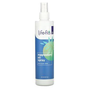 Life-Flo, Magnesium Oil - Spray, Plus Aloe Vera, Life-flo, 8 fluid ounces (237 ml)