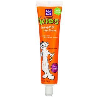 Детская зубная паста с фтором Kiss My Face (Toothpaste) 113 г купить в Киеве и Украине