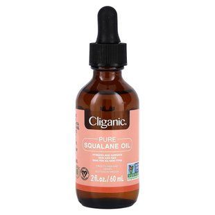 Cliganic, Pure Squalane Oil, 2 fl oz (60 ml) купить в Киеве и Украине