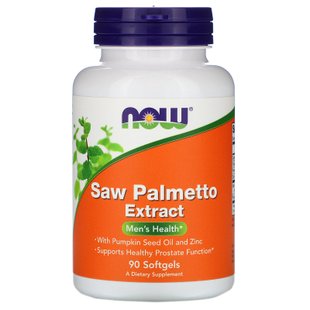 Экстракт Со Пальметто Now Foods (Saw Palmetto Extract) 90 мягких капсул купить в Киеве и Украине