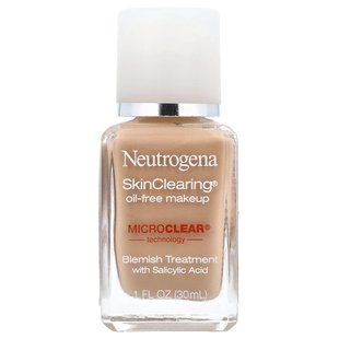 Neutrogena, SkinClearing, Oil-Free Makeup, Buff 30, 1 fl oz (30 ml)