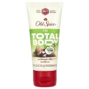 Old Spice, Total Body, Deodorant Cream, Aluminum Free, Fiji , 3 oz (85 g) купить в Киеве и Украине