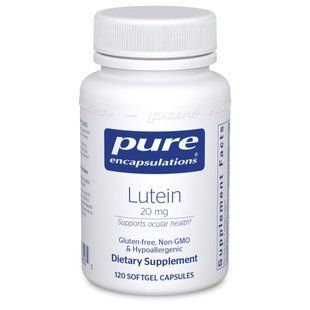 Лютеин Pure Encapsulations (Lutein) 20 мг 120 капсул купить в Киеве и Украине