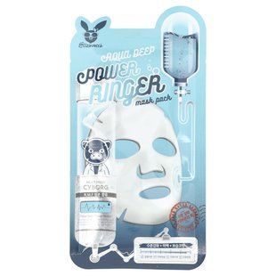 Elizavecca, Aqua Deep Power Ringer Beauty Mask Pack, 1 Sheet, 0.78 fl oz (23 ml) купить в Киеве и Украине