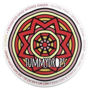 Tummydrops, Enchanted Spice Intense Ginger Drops, 18 Drops купить в Киеве и Украине