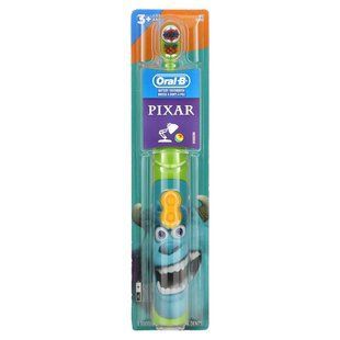 Oral-B, Зубная щетка на батарейках, мягкая, для 3+ лет, Pixar, 1 зубная щетка купить в Киеве и Украине