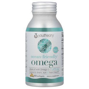 Youtheory, Ocean-Friendly Omega, 60 капсул (735 мг у капсулі)