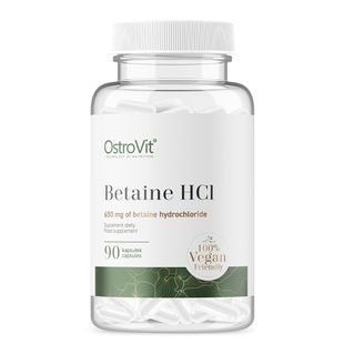 Betaine HCl Vege OstroVit 90 капсул купить в Киеве и Украине