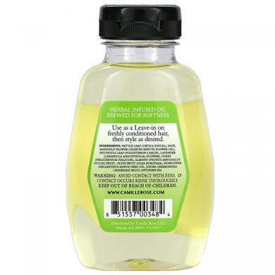 Camille Rose, Трав'яний чай для запечатування та пом'якшення, незмивна колекція, крок 3, 9 рідких унцій (266 мл)