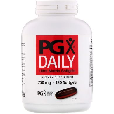 Поліглікомплекс (PGX), Natural Factors, ультра, 750 мг, 120 капсул