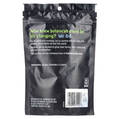 Frontier Natural Products, Органічні квітки німецької ромашки, 1,66 унції (47 г)