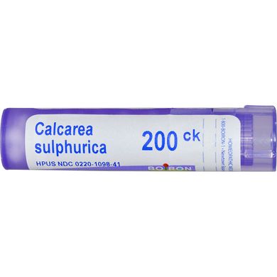Калькарея сульфуріка 200CK, Boiron, Single Remedies, прибл 80 гранул