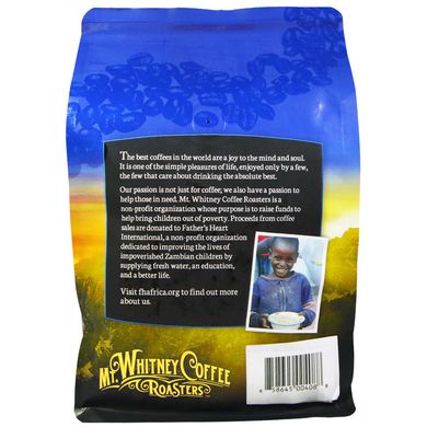 Эспрессо сильной степени обжарки в зернах Mt. Whitney Coffee Roasters 340 г купить в Киеве и Украине