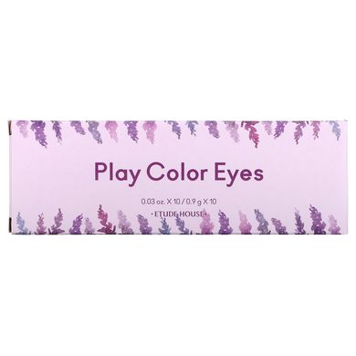 Etude, Play Color Eyes, Лавандовий край, 0,3 унції (9 г)