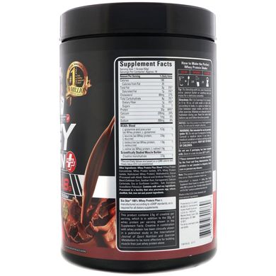 Сироватковий протеїн, потрійний шоколад, Six Star Pro Nutrition, Muscletech, 907 г