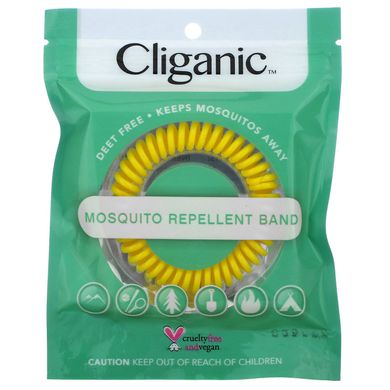 Браслет от комаров Cliganic (Mosquito Repellent Bracelet) 10 шт купить в Киеве и Украине