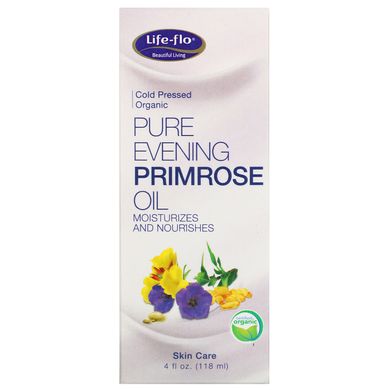 Масло примули вечірньої Life-flo (Pure Evening Primrose Oil) 118 мл