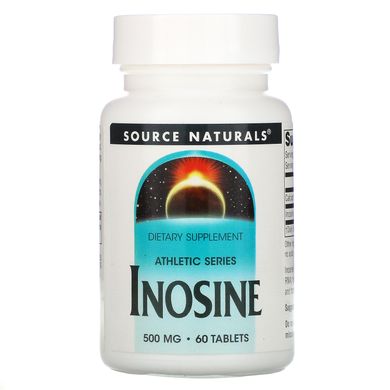 Інозин Source Naturals (Inosine) 500 мг 60 таблеток