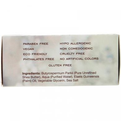 Pure bar soap from shea butter, unscented, Out of Africa, 4 oz (120 g)
